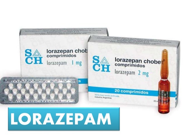 Presentacion Comercial Del Lorazepam